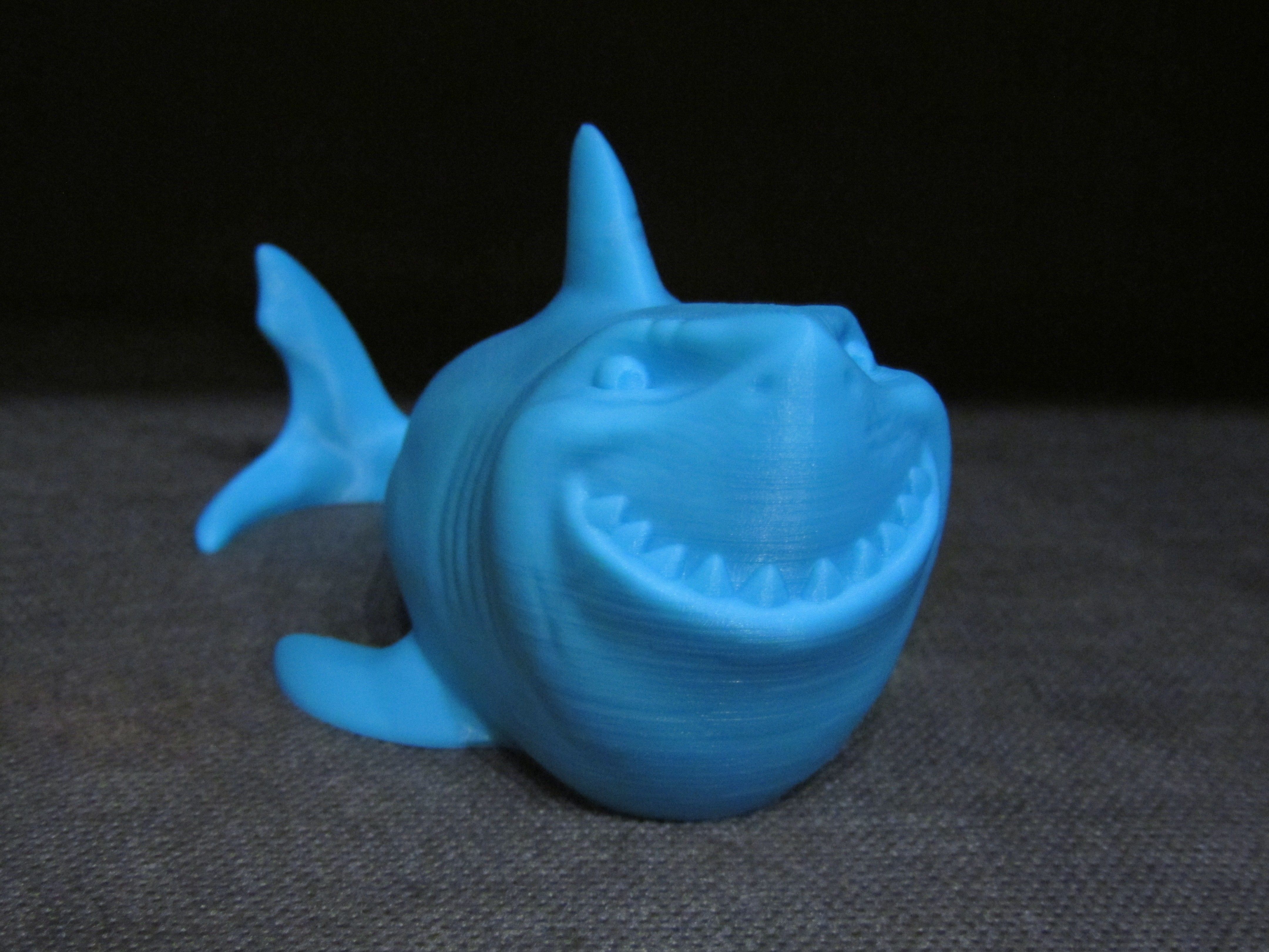 Bruce 2.JPG Télécharger fichier STL Bruce le Requin (Impression facile sans support) • Design à imprimer en 3D, Alsamen