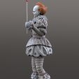 Pennywise-3-2k-by-Tales-from-the-print.jpg It - Pennywise fan art - One part and multipart versions HIGH QUALITY by Tales From The Print