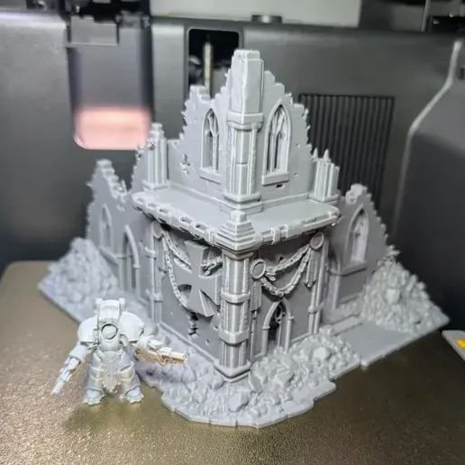 Black Templars Corner 3D model