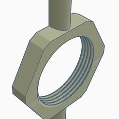 ender3.jpg Archivo 3D gratis Creality Ender Nut Extended para carretes con agujero grande o con rodamientos・Modelo para descargar y imprimir en 3D