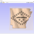 CNC_Example.png Arkansas State with wavy flag