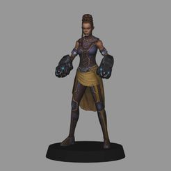 01.jpg Shuri - Avengers Endgame LOW POLYGONS AND NEW EDITION