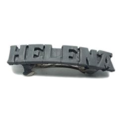 helena-saliente-gris-01b.jpg Hair clip HELENA 40-45 personalized