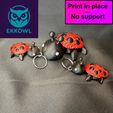 coccinelle-flexi.jpeg Lindo Flexi Knitted ladybug print in place no support
