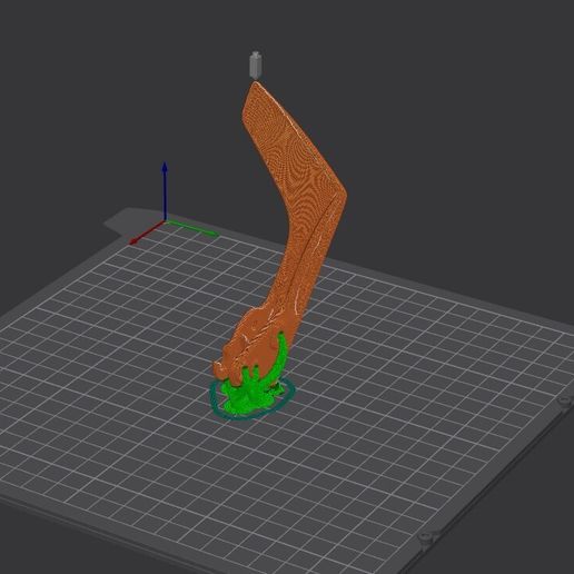 Skoda Superb 2013 door interior handle 3D model