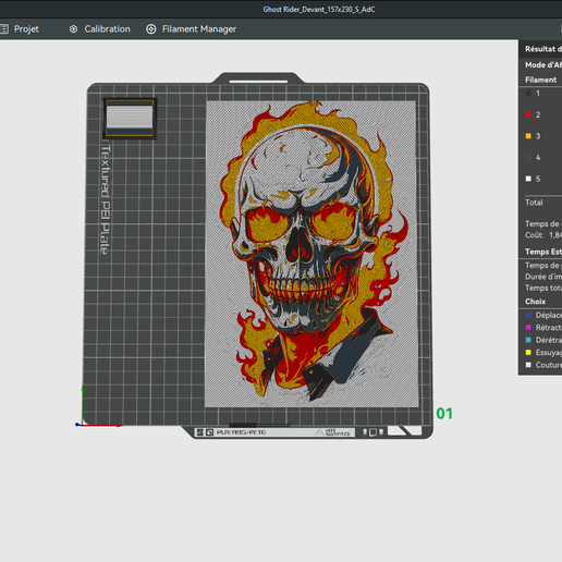 👻 Ghost Rider・Free STL File for 3D printing・Cults