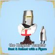 CG-1-1.jpg the Knights Templar Bust & Great Helm with a figure