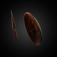 ShieldSpear_6.png Game of Thrones Unsullied Shield and Spear for Cosplay