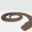 snake3d-1.png Realistic Articulated Ball Python / Royal Python