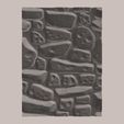 Stone-wall0005.jpg Stylized Wall Section for 3D Printing