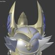 Annotation-2020-11-29-200148sdcx.jpg Byakuya Makai Knight Dan fully wearable cosplay helmet 3D printable STL file