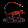 Agascorpion-highpoly-7.png Agascorpion hell monster statue fantasy agama / Scorpio POSE 1