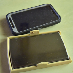 Capture d’écran 2017-09-20 à 09.37.46.png Download free STL file Samsung Galaxy Note 2.BlackWeb Battery Holder for Otterbox Case • 3D printer object, ChrisBobo