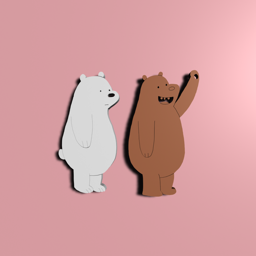 scandalous bears 3D model