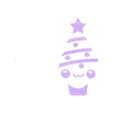 ARBOL 2 NEGRO.STL Sphere Christmas tree, Christmas decoration, Christmas ornament