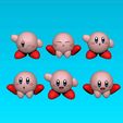Kir-1.jpg Kirby 6x1  adorable figures