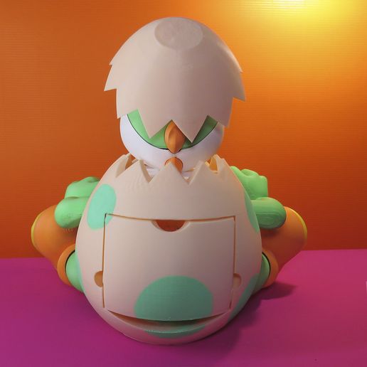 Yoshi Popcorn Bucket - Home - PLA - 3D printed product - фото 5