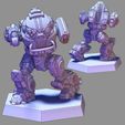 SkMetroThumb2.jpg MetroMech 'SkullFace' - Minature with 1.25 bases.