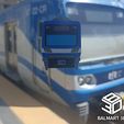 10011.jpg STL file Keychain train X'Trapolis 100 - one color and multicolor・3D printer model to download