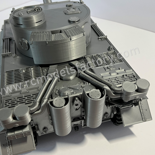 🐅 Tiger H1 - 1/16 RC tank・ 3D File for 3D printing・Cults