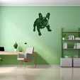 2.webp French Bulldog Running Wall Art