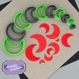78B1FA9D-AF6B-4973-B5A9-D14135E9C6D9_1_101_o.jpeg Set of 10 Crescent Moon Shape Cookie Cutters | Polymer Clay Fondant Cutters Tools | Earring Jewelry Makers | Witchy Mystic Ethereal | Set 5