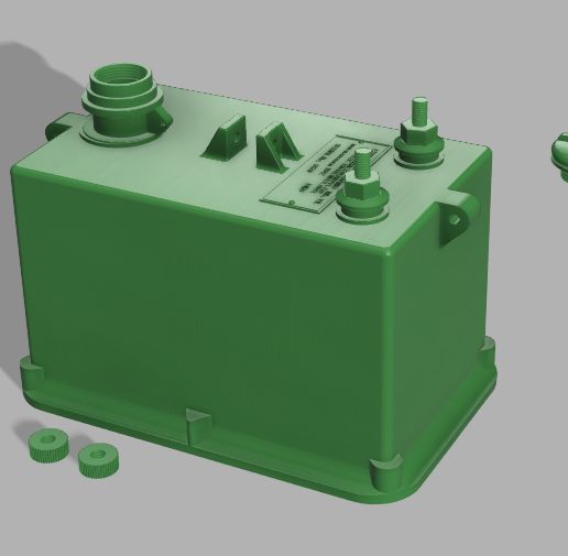 💣 Dynamo exploder Mk VII・Archivo STL para Impresión 3D・Cults