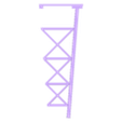 Left_SIde_Flat.stl N Scale - Water tank on a tower