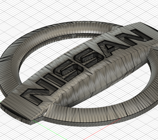 Nissan badge 3D model
