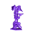 Guerrera del dragon .stl Archivo STL Mujer y dragón・Diseño para descargar y imprimir en 3D