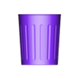 TrashCan.stl Classic Trash Can