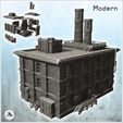 1-PREM.jpg Industrial buildings pack No. 2 - Modern WW2 WW1 World War Diaroma Wargaming RPG Mini Hobby