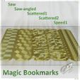 book-magic_D.jpg 3D file Magic Bookmarks・3D printable model to download, c47