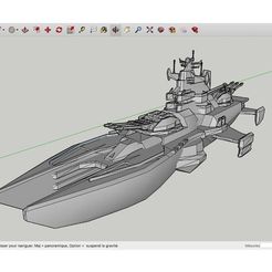 5b1c29d17a1afbc8dd3b82758a607f23_preview_featured.jpg Free STL file Shogun_Battleship_Red_Alert_3・Template to download and 3D print, rostchup228