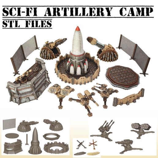 PortadaCommercialCults.jpg Sci-fi Artillery Camp Complete