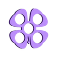 Clover.stl 4 Leaf Clover Fidget Spinner