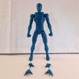IMG_20220215_204543_572.jpg Custom Interchangeable Hands Mod for Super Poseable Spider-Man Action Figure (Replica)