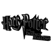 7.png 3D MULTICOLOR LOGO/SIGN - Harry Potter Movie Titles Pack