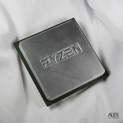 Ryzen.jpg AMD Ryzen AM4 CPU Processor Drink Coaster