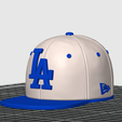 Captura-de-tela-2026-08-07-202712.png LA Dodgers Baseball Cap 3D Model - MLB Hat Replica