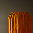 16.png VORTEX Parametric Dual-Wall Table Lamp • Ribbed Geometric Illusion Light 3MF • E14