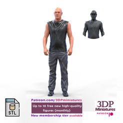 cult.jpg STL-Datei N13 Der schnelle und wilde Dominic Toretto・Design für den 3D-Druck zum Herunterladen