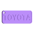toyota + logo.stl TOYOTA key fob