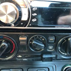 IMG_3205.jpg Mazda MX5 NB - Dashboard console / heater controls