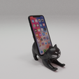 preview01.png Black Cat Phone Stand