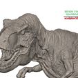T-Rex-1-32-15.jpg Tyrannosaurus Rex dinosaur 1-32 3D sculpting printable model
