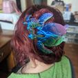 Sea-Turtle-RTPW-hair-accessory-with-pin-3.jpeg Sea Turtle Hairbun &pin hair accessory **Commercial Use**
