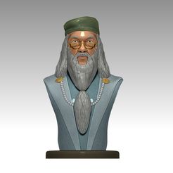 00002.jpg Archivo STL estatua de dumbledore・Plan para descargar y imprimir en 3D