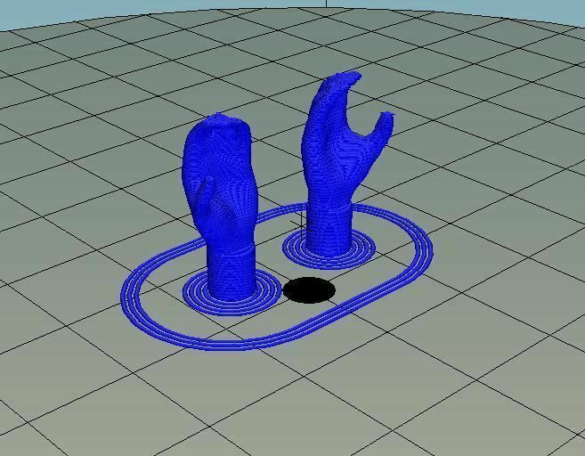 2016-10-17_11_35_17-Repetier-Host_V1.6.0_-_LEGOhNAD_-_1.jpg Download free STL file Realistic Lego Minifig Hand (3d scanned) • 3D printing object, Milan_Gajic