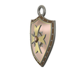 cross-03 v12-01.png neck pendant Catholic protective cross on the shield v03 3d-print and cnc